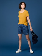 Seasalt Cornwall Yellow Camerance T-Shirt - Image 2 of 8