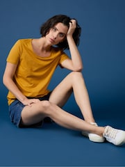 Seasalt Cornwall Yellow Camerance T-Shirt - Image 3 of 8