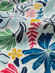 Seasalt Cornwall Black Op Art 100% Cotton Tunic Top - Image 5 of 5