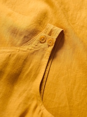 Seasalt Cornwall Yellow Salt Air 100% Linen Jumpsuit - Image 5 of 5