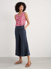 Rojo - Seasalt Cornwall Achilla V-Neck 100% Cotton Vest - Imagen 2 de 5