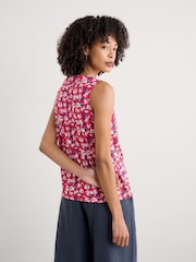 Rojo - Seasalt Cornwall Achilla V-Neck 100% Cotton Vest - Imagen 3 de 5