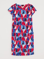 Seasalt Cornwall Multi Petite River Cove Shift 100% Cotton Dress - Image 4 of 5