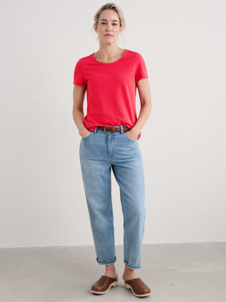 Seasalt Cornwall Red Camerance T-Shirt - Image 1 of 5