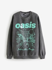 Grey Official License OASIS Sweatshirt - Image 1 of 6