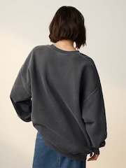 Grey Official License OASIS Sweatshirt - Image 2 of 6