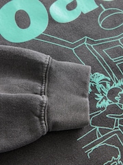 Grey Official License OASIS Sweatshirt - Image 5 of 6