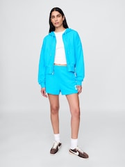 Gap Blue Heavyweight French Terry Classic Sweat Shorts - Image 3 of 5