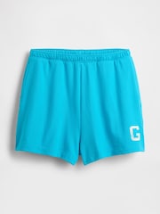 Gap Blue Heavyweight French Terry Classic Sweat Shorts - Image 4 of 5