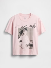 Gap Pink Dolly Parton Relaxed Graphic Band Tee - Image 4 of 4