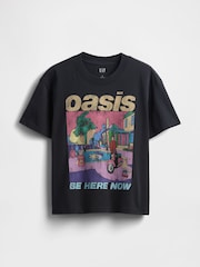 Gap Black Oasis Relaxed Graphic Band Tee - Image 4 of 4