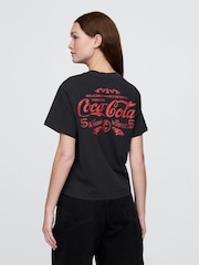 Gap Black Coca Cola Relaxed Graphic T-Shirt - Image 2 of 4