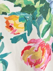 Harbour Artist Floral Printed Boat Neck Breton Top - Image 6 of 7