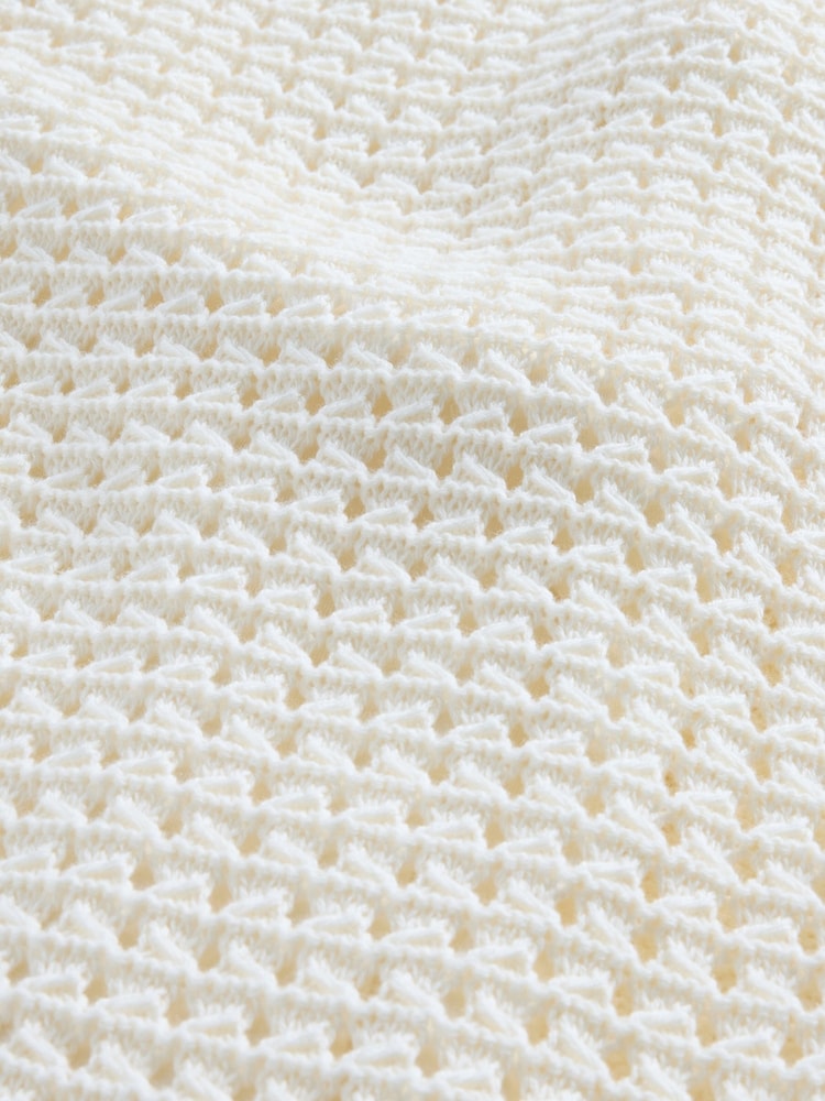 Gap White Crochet Maxi Dress - Image 5 of 5