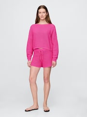Gap Pink Crochet Easy Shorts - Image 4 of 5