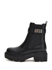 Guess Yelma Metal Logo Chelsea Black Boots - Bild 1 von 5