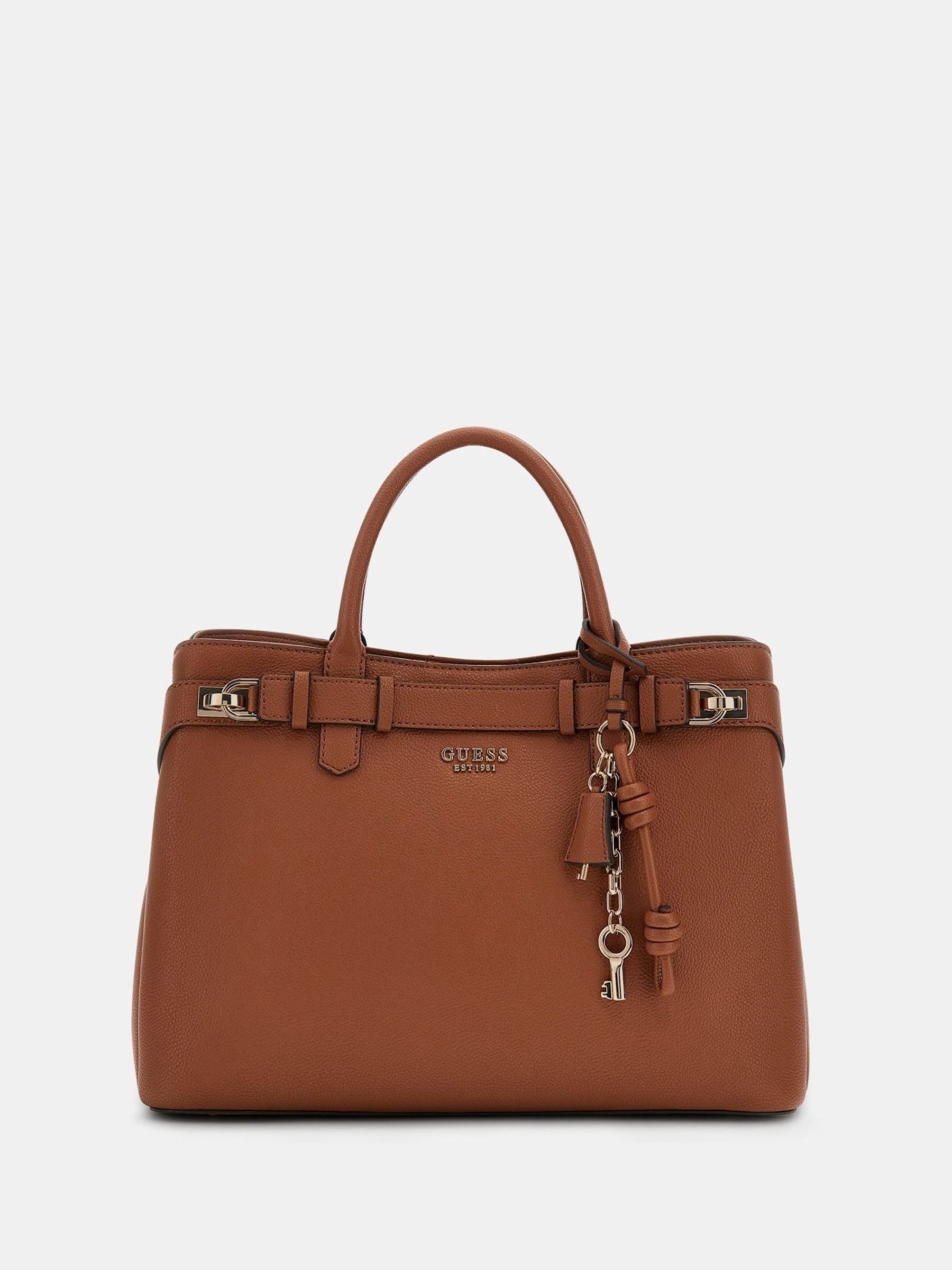 Buy Guess Brown Gregoria Girlfriend Satchel Bag from Next USA