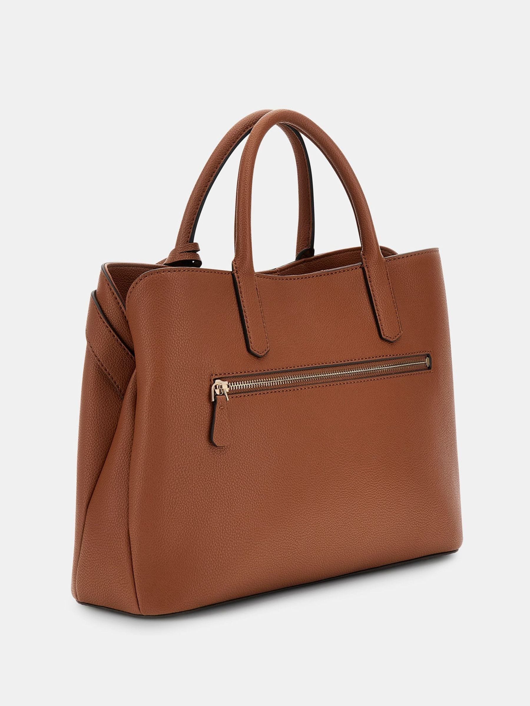 Buy Guess Brown Gregoria Girlfriend Satchel Bag from Next USA