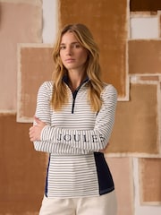 Joules Stripe Long Sleeve Technical Jersey Base Layer - Image 1 of 9