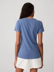 Gap Navy Blue Logo Short Sleeve Crew Neck T-Shirt - Image 2 of 4