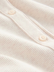 Oatmeal Long Sleeve Ribbed Cardigan (3-16yrs) - Image 1 of 4