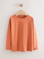 Rust Brown Long Sleeve Top (3-16yrs) - Image 4 of 7