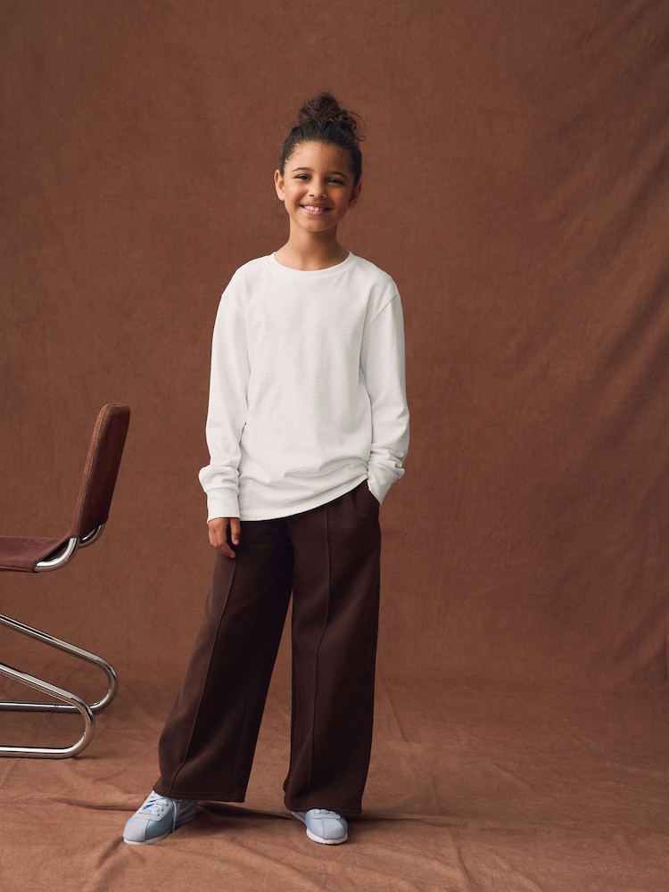 White Long Sleeve Top (3-16yrs) - Image 2 of 8