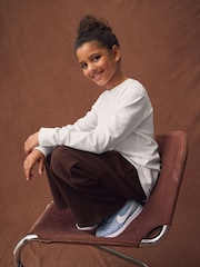 White Long Sleeve Top (3-16yrs) - Image 4 of 8