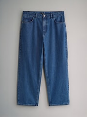 The Set Mid Blue Denim 2 Pack Baggy Fit Jeans - Image 3 of 5