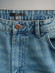 The Set Mid Blue Denim 2 Pack Baggy Fit Jeans - Image 4 of 5