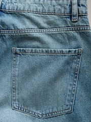 The Set Mid Blue Denim 2 Pack Baggy Fit Jeans - Image 5 of 5