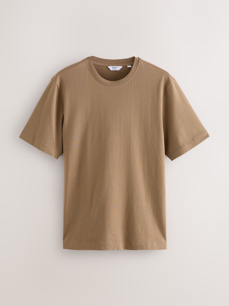 Stone Regular Fit Heavyweight T-Shirt - Image 1 of 3 Stone Regular Fit Heavyweight T-Shirt - Image 1 of 3