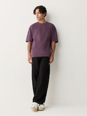 Morado - Smart Embossed Heavyweight T-Shirt - Imagen 2 de 8