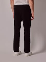 Hawes & Curtis Garment Dyed Stretch Black Trousers - Imagen 2 de 7