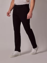 Hawes & Curtis Garment Dyed Stretch Black Trousers - Imagen 5 de 7