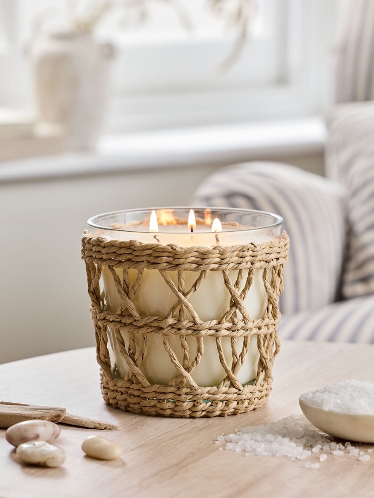 Sea Salt and Citrus Coastal 3 Wick Candles - Image 1 of 4 Sea Salt and Citrus Coastal 3 Wick Candles - Image 1 of 4