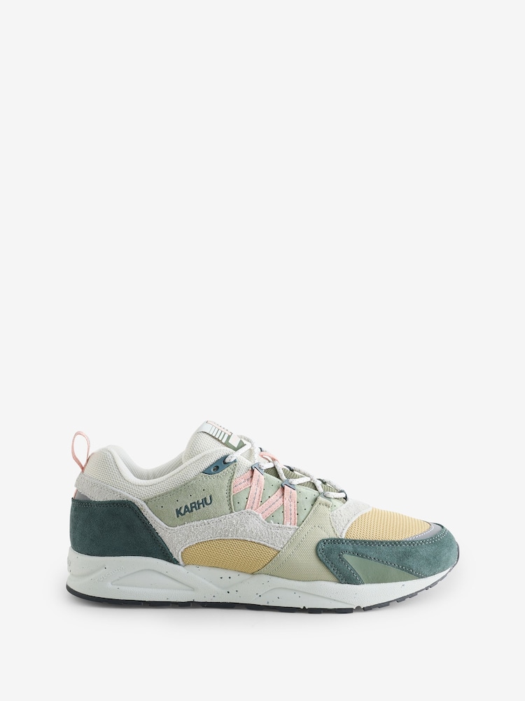 Karhu Darkest Spruce/Cameo Rose Fusion 2.0 Trainers - Image 1 of 1