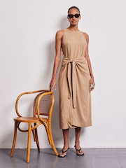 Vivere Natural Frankie Wrap Dress - Image 2 of 4