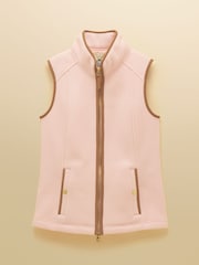 Joules Heritage Light Pink Fleece Gilet - Image 11 of 11