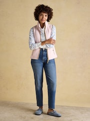 Joules Heritage Light Pink Fleece Gilet - Image 3 of 11