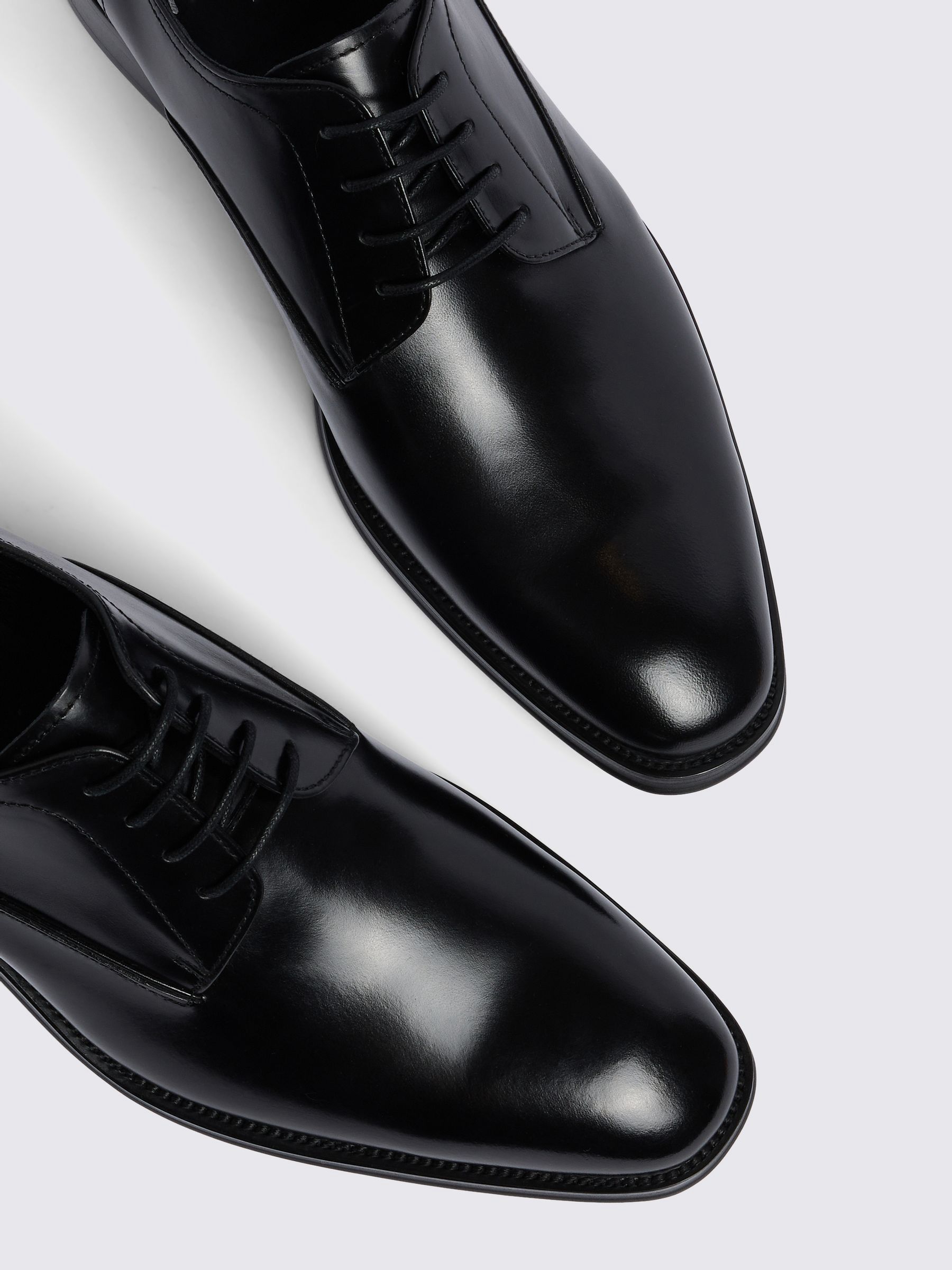 moccamocca john white article U3411-2516 Black‎ Oxford Mens Shoes Size 41 ☆ New, Unused, REGAL SHOES main image 3