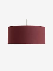 MADE.COM Brown Oro Pendant Drum Lamp Shade - Image 1 of 2