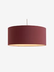 MADE.COM Brown Oro Pendant Drum Lamp Shade - Image 2 of 2