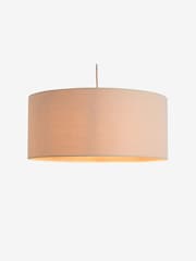 MADE.COM Cream Oro Pendant Drum Lamp Shade - Image 5 of 5