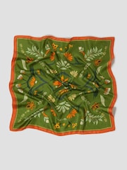 Monsoon Green Sabrina Floral Print Scarf - Image 1 of 2