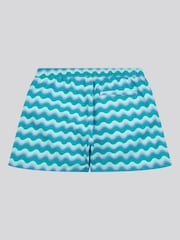 U.S. Polo Assn. Green Mens Wave Swim Shorts - Image 2 of 4