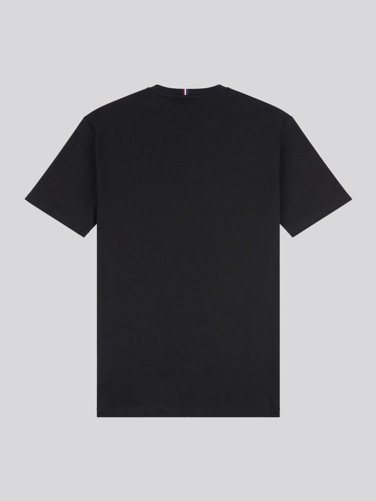 U.S. Polo Assn. Black Mens Large Player 100% Cotton T-Shirt - Image 3 of 3 U.S. Polo Assn. Black Mens Large Player 100% Cotton T-Shirt - Image 3 of 3