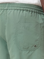 AllSaints Green Underground Swim Shorts - Image 7 of 10
