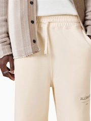 AllSaints White Undrgrnd 100% Organic Cotton Sweatshorts - Image 5 of 8