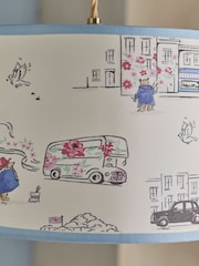 Cath Kidston White/Blue/Red x Paddington™ Easy Fit Drum Shade - Image 4 of 5
